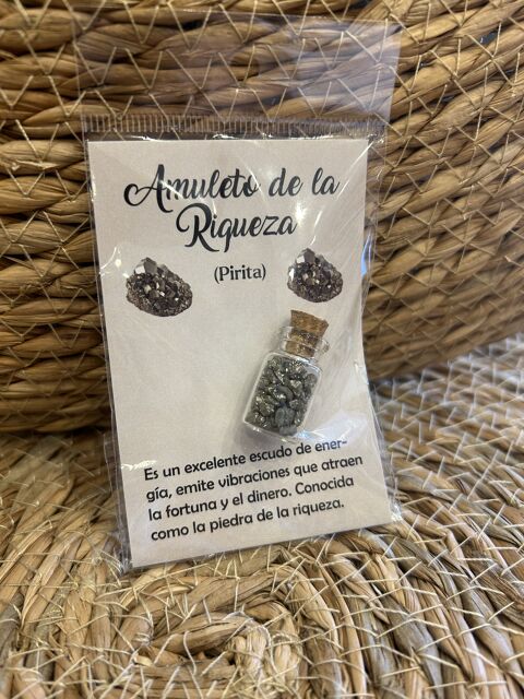 AMULETO DE LA RIQUEZA - FRASCO DE MINERALES DE PIRITA (5G) - img_9764.jpg